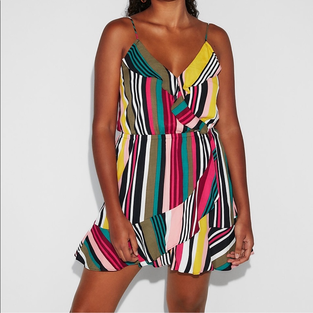 LIKE NEW express wrap dress